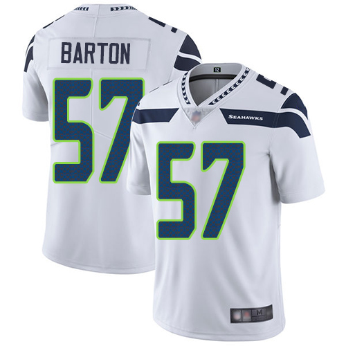 Seattle Seahawks Limited White Men Cody Barton Road Jersey NFL Football #57 Vapor Untouchable